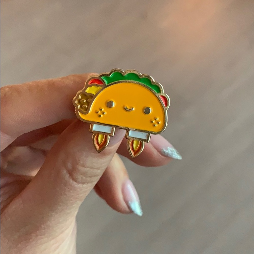 Taco Soft Enamel Pin Badge